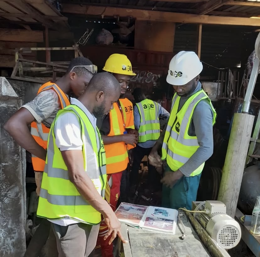 AGE Industries engineers at work